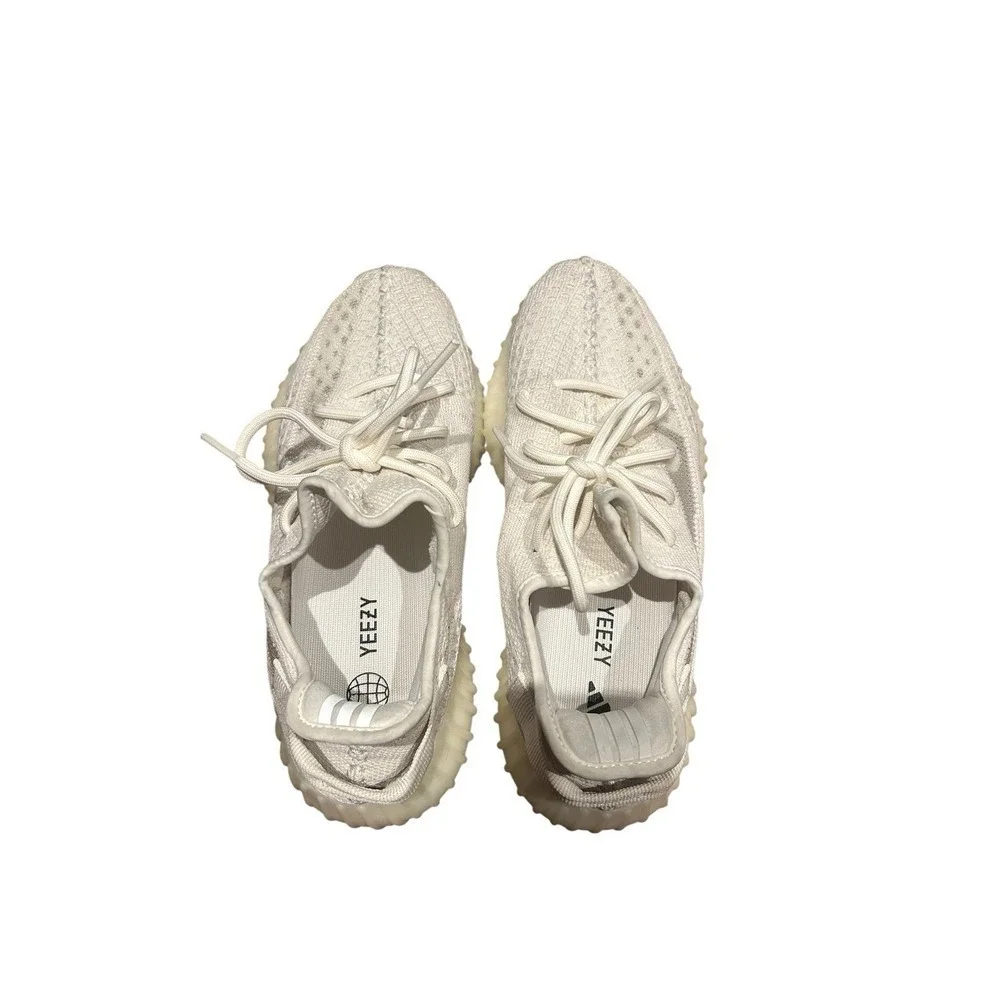 Adidas Mens Yeezy Boost 350V2 HQ6316 White Sneakers Shoes Sz 8 HQ6316 Authentic